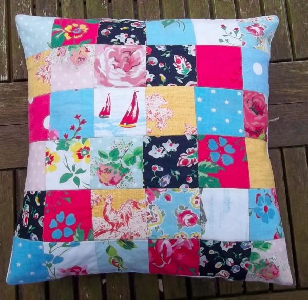 Patchwork cushion