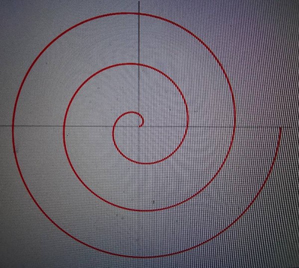 Archimedean spiral (thanks to Wikipedia)