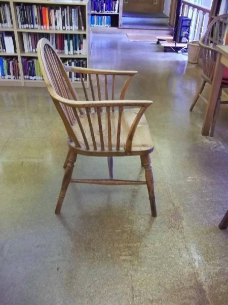 Balliol College Library: Library chair 1950?-2013