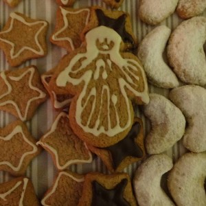 Christmas biscuits