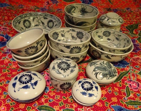 Vietnamese blue and white ceramics