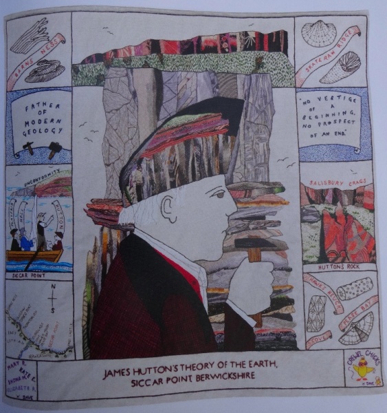 The Great Tapestry of Scotland: Alistair Moffat (Birlinn, 2013) Plate 74 James Hutton's Theory of the Earth