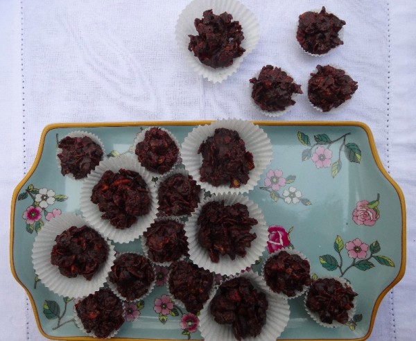 Chocolate crispies (from Miranda Gore Browne's 'Biscuit' (Ebury, 2012)