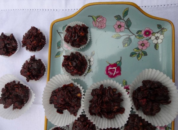 Chocolate crispies (from Miranda Gore Browne's 'Biscuit' (Ebury, 2012)