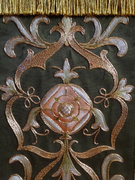 Green altar frontal (North Stoke Church, Oxon.)