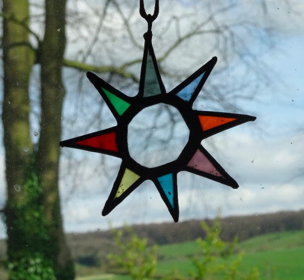 Stained glass star