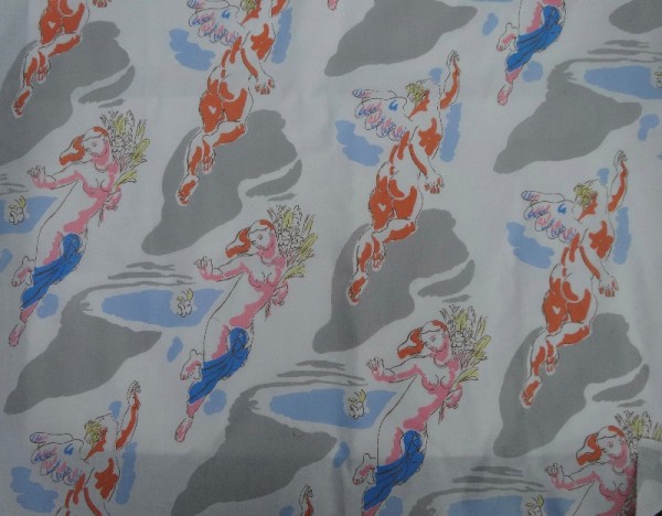 Apollo and Daphne fabric: designed by Duncan Grant for Alan Walton; reprinted for Laura Ashley