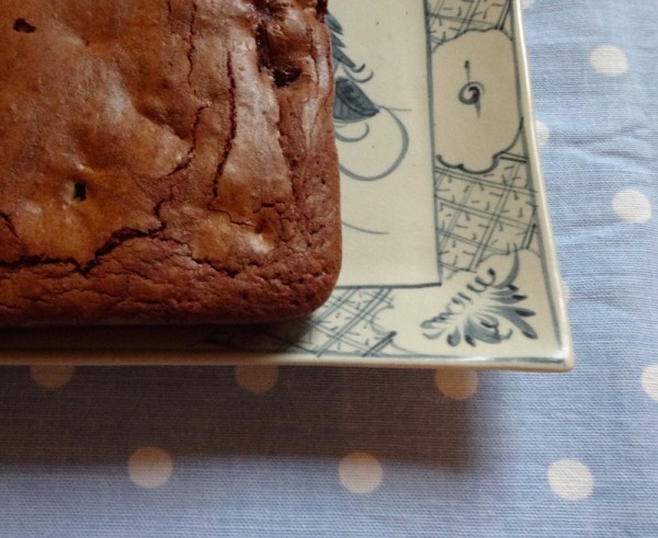 The church biscuit: 57. Fresh cherry and chocolate brownie