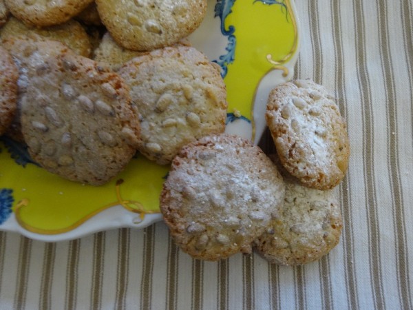 Sally Clarke's Pine nut and hazelnut macaroons