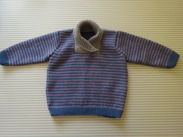 Striped jumper (Debbie Bliss baby cashmerino book 4)