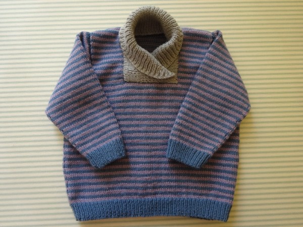 Striped jumper (Debbie Bliss baby cashmerino book 4)