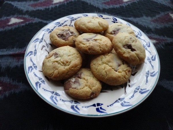 Toblerone biscuits - from Miranda Gore Browne's book, Biscuit (Ebury Press, 2012)  Emma Bridgewater plate