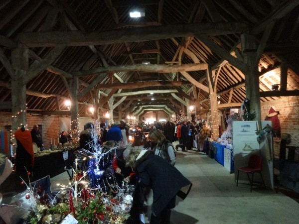 Ipsden Farm Barn looking east