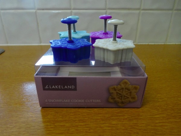 Lakeland snowflake cookie cutters