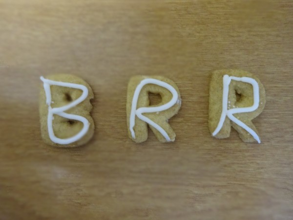 Alphabet biscuits