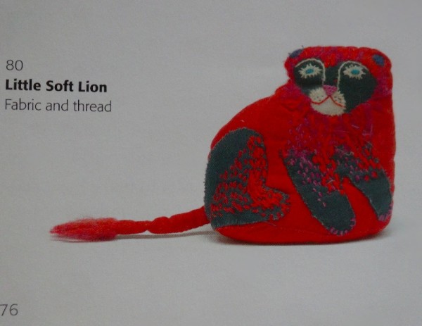 Mary Fedden: little soft lion (from Mary Fedden: Enigmas & Variations by Christopher Andreae: Lund Humphries); pbk 2014)